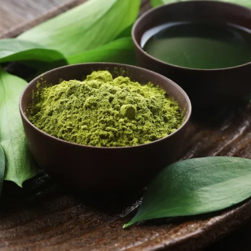 Extracto de hoja de té verde Matcha